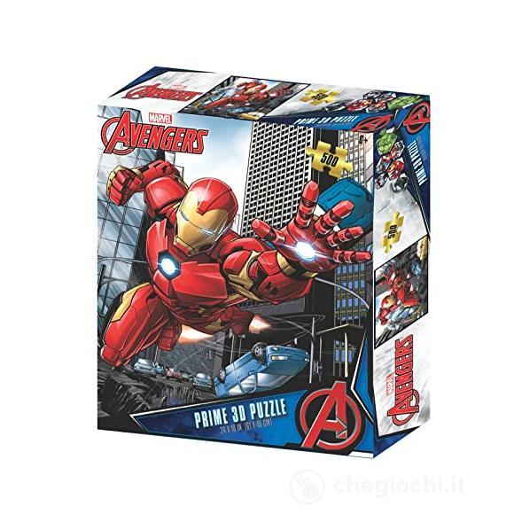 PUZZLE MARVEL IRONMAN 3D 500 PEZZI