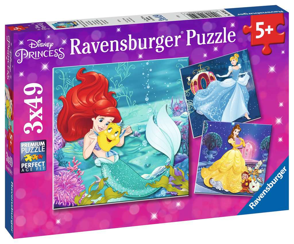 PRINCIPESSE DISNEY B PUZZLE 3X49