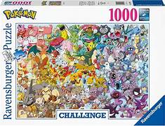 CHALLENGE PUZZLE POKEMON 1000 PEZZI