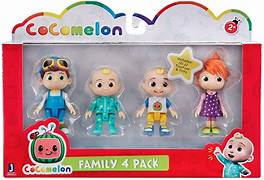 COCOMELON SET 4 PERSONAGGI