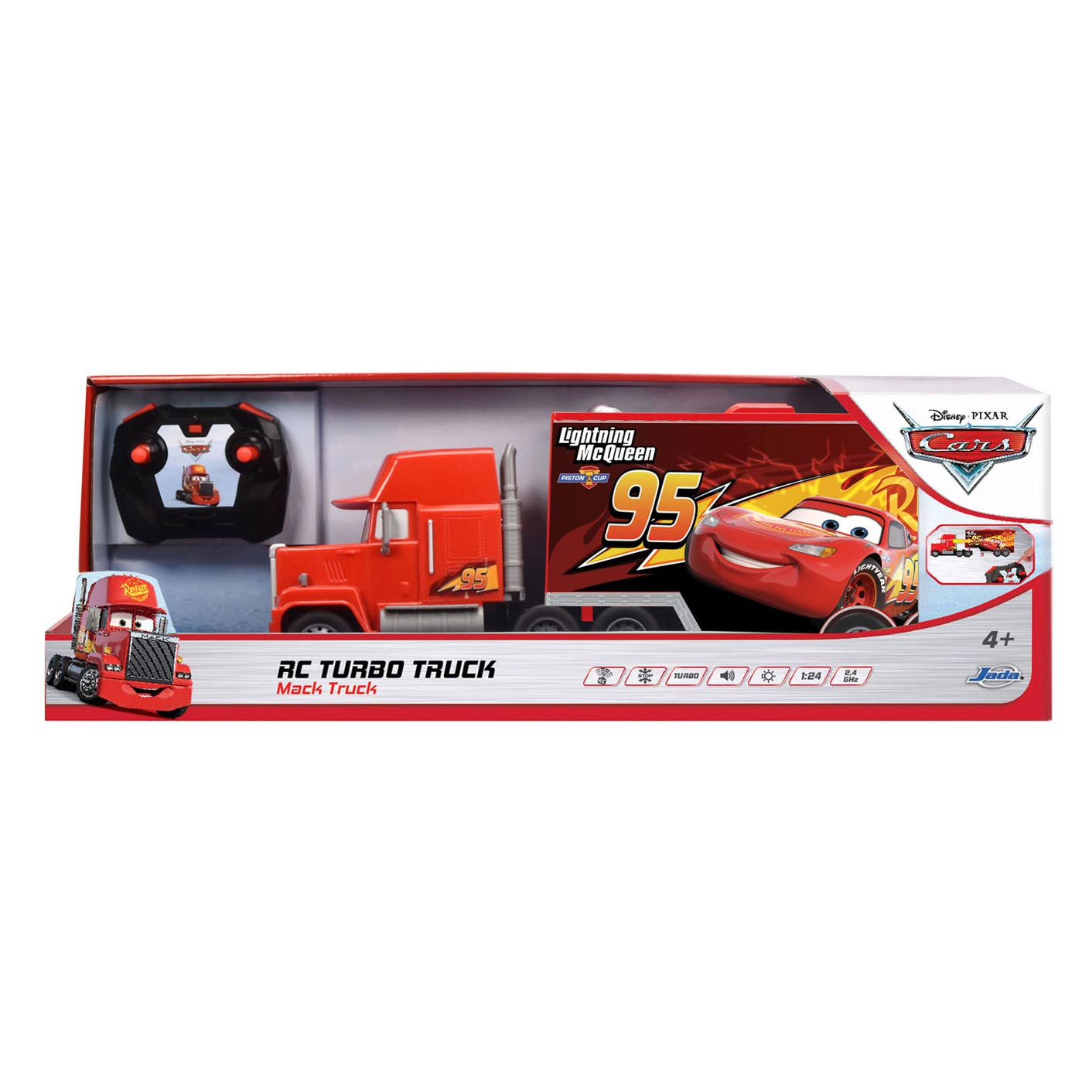 RC CARS TURBO MACK TRUCK IN SCALA 1:24