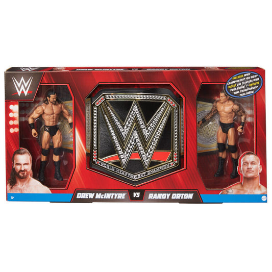 WWE CINTURA CON FIGURE