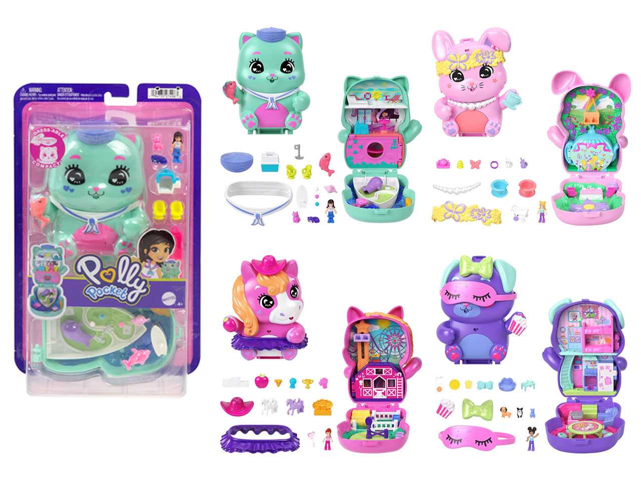 POLLY POCKET PLAYSET TASCABILI