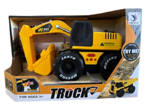 ESCAVATORE FRIZIONE 30CM LUCI SUONI