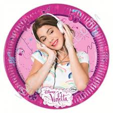 VIOLETTA PIATTI 20 CM.