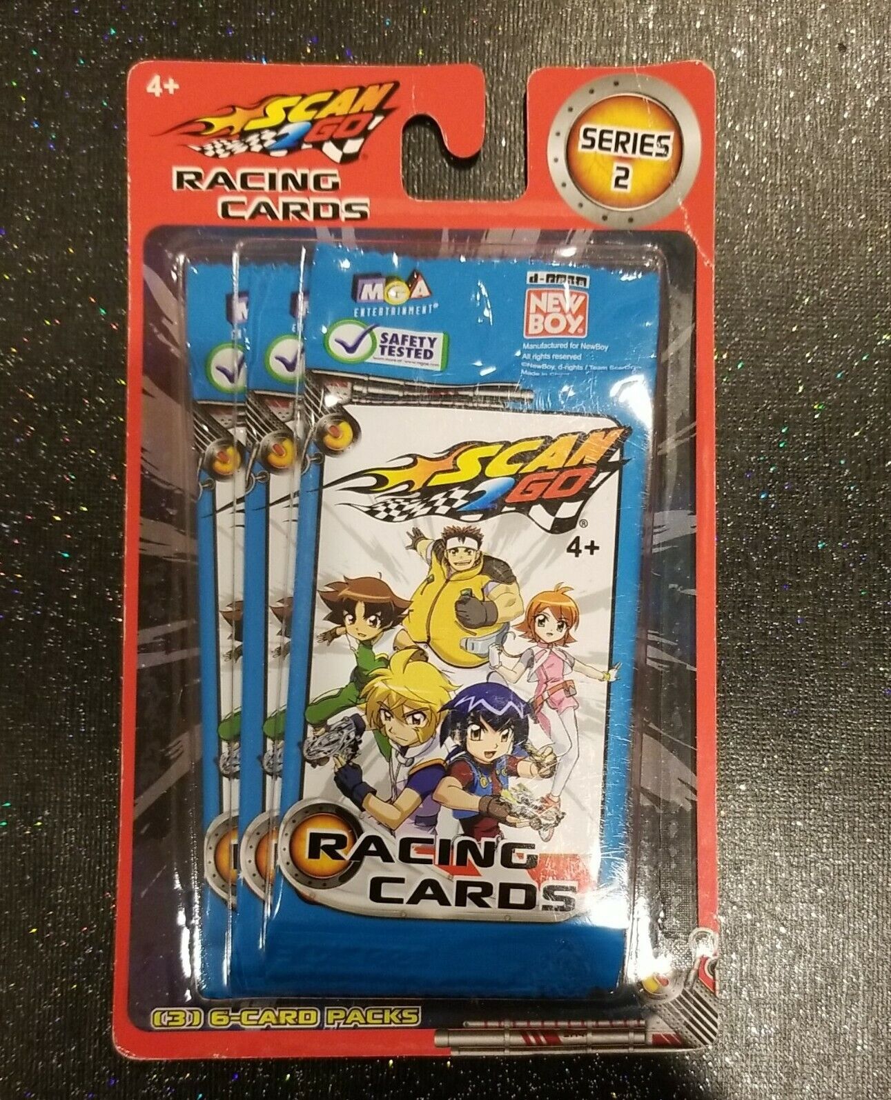 SCAN 2 GO RACING CARDS