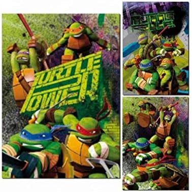 QUADERNO MAXI 80GR TURTLES A