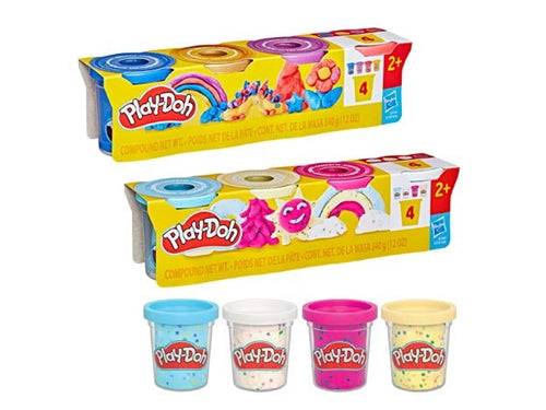 PLAYDOH 4 VASETTI SPECIALI AST