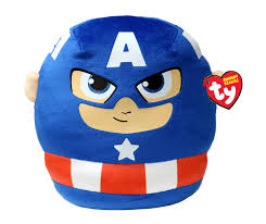 SQUISH A BOOS 33CM CAPITAN AMERICA