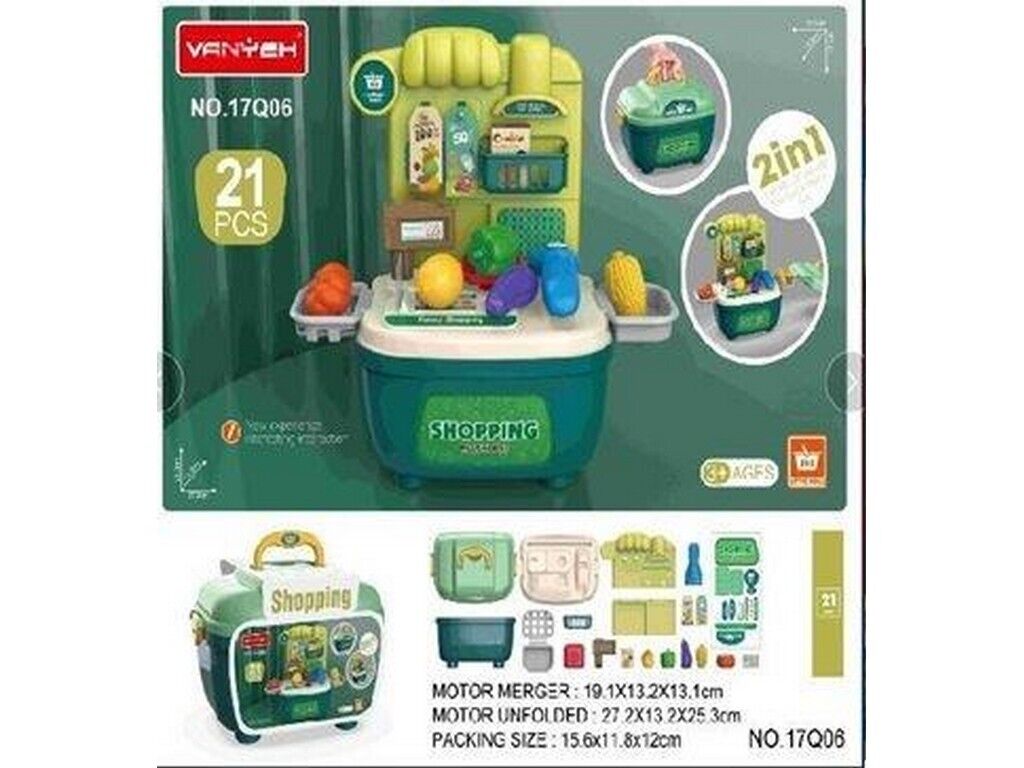 SHOPPING VALIGETTA CON ACCESSORI - 21PZ