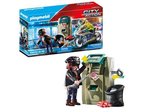 POLIZIOTTO IN MOTO E LADRO