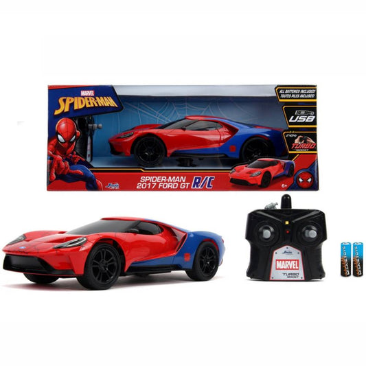 MARVEL RC SPIDER-MAN 2017 FORD GT IN SCALA 1:16