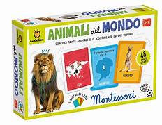 CARTE MONTES ANIMALI DEL MONDO