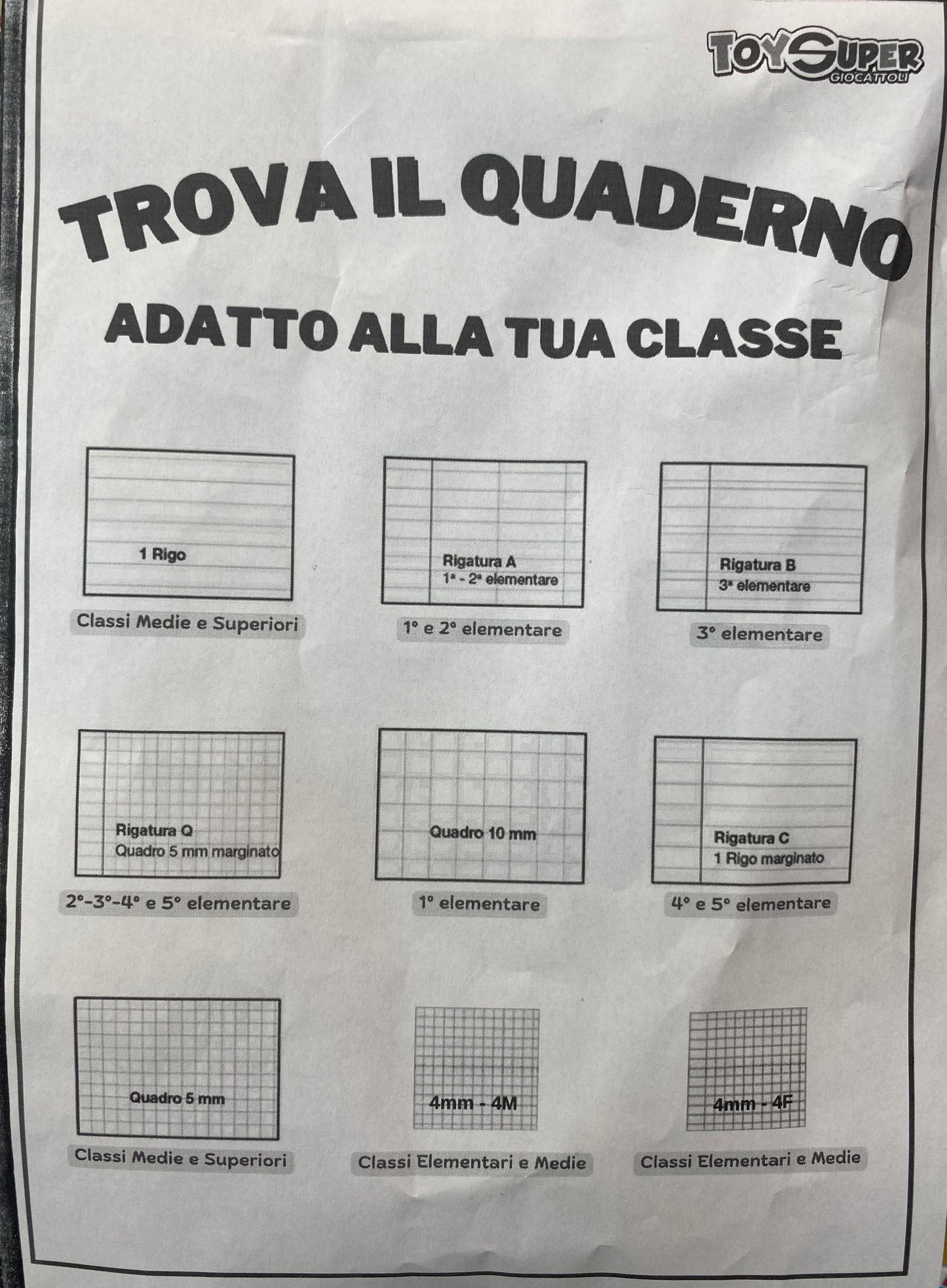 MAXI QUADERNO MITAMA MOD.5MM