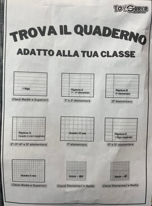 MAXI QUADERNO MITAMA MOD.Q