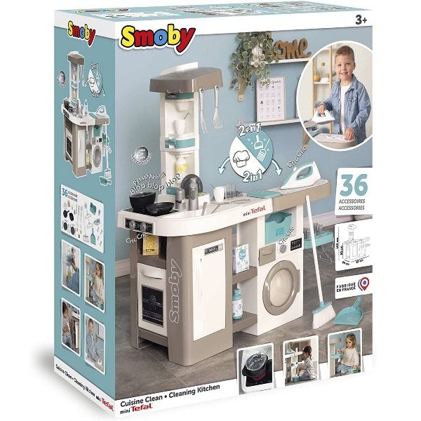 CUCINA STUDIO CLEANING CON LAVATRICE