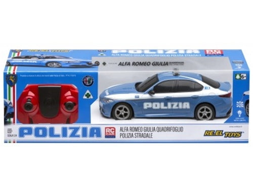 ALFA GIULIA POLIZIA RC 1:24 LUCI