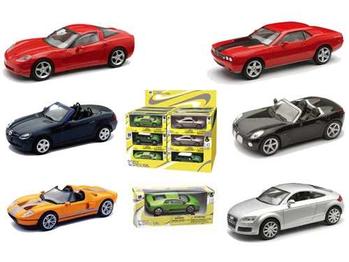 1:43 DIE CAST CAR 12 ASS