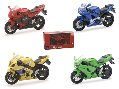 MOTO STRADA DIE CAST 1:18 ASS