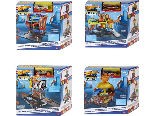 HW CITY PLAYSET BASE ASS