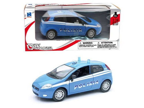 FIAT GRANDE PUNTO 1:24 POLIZIA