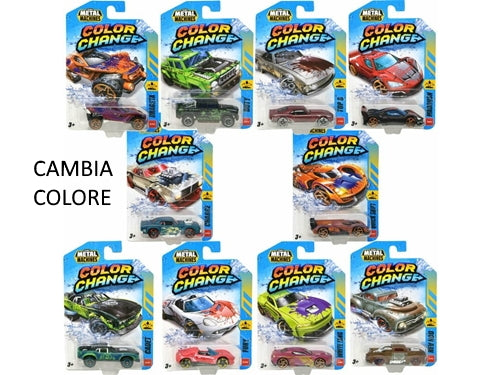 METAL MACHINE CAMBIA COLORE SINGOL