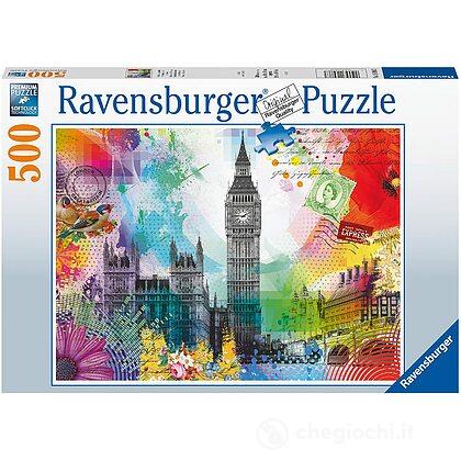 CARTOLINA DI LONDRA PUZZLE 500 PZ