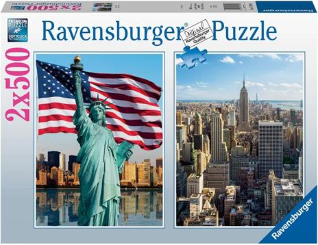 NEW YORK PUZZLE 2 X 500 PZ