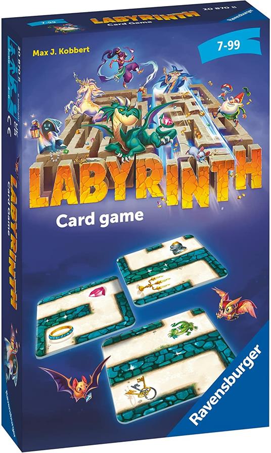 LABYRINTH CARD BRING ALONG GAMES