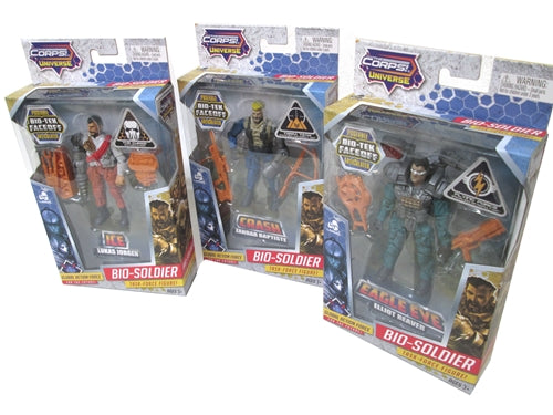 SOLDATO BIO TECK 8,5CM CON ACCESSORI