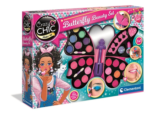 CRAZY CHIC BUTTERFLY BEAUTY SET