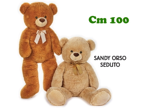 ORSO SANDY SEDUTO L CM 100