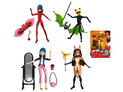 MIRACULOUS LADYBUG PERSONAGGI 12 CM