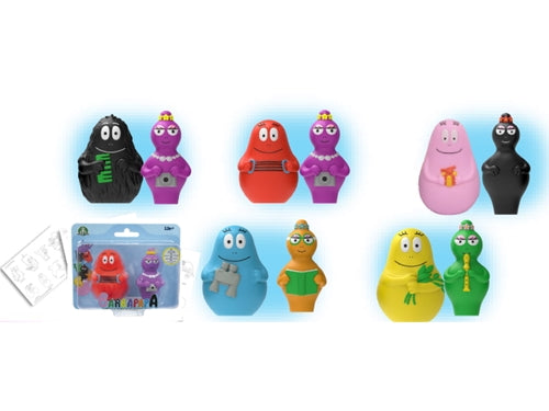 BARBAPAPA COPPIA PERSONAGGI 8 CM