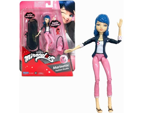 MIRACULOUS DOLL 12CM MARINETTE