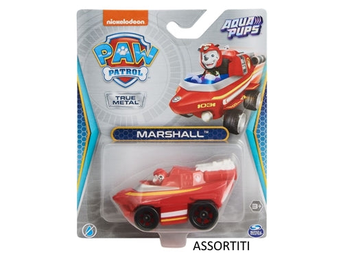 PAW PATROL VEICOLI TRUE METAL TEMA AQUA PUPS