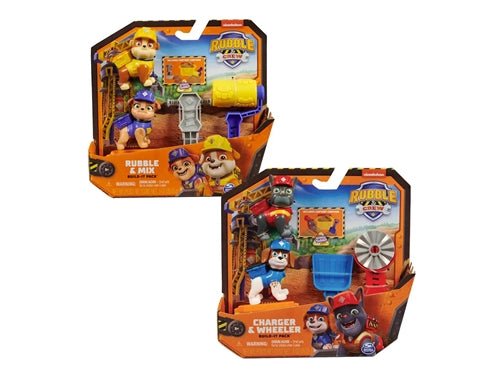 RUBBLE SET 2 PERSONAGGI + ACC