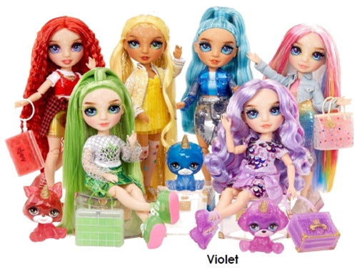 CLASSIC RAINBOW FASHION DOLL- VIOLET PURPLE