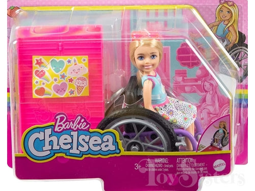 BARBIE CHELSEA SEDIA A ROTELLE