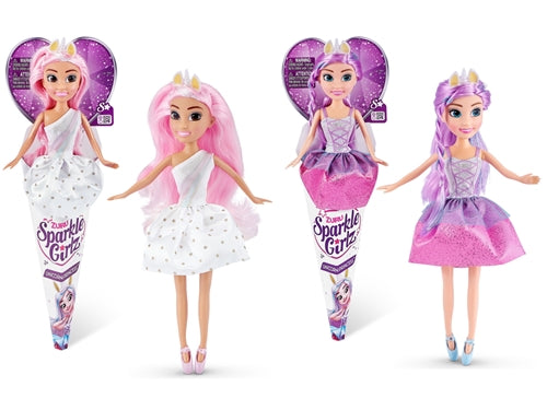 SPARKLE GIRLZ UNICORN PRINCESS DOLL CM 26
