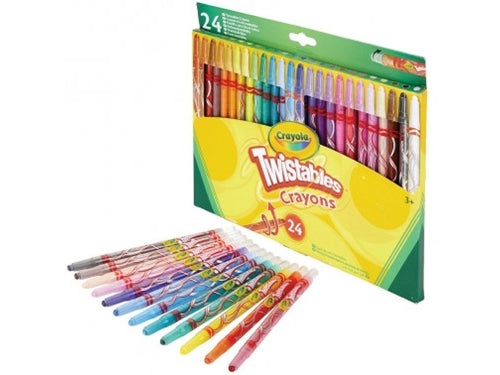 24 TWISTABLE CRAYONS