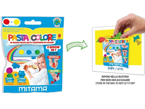 SET 2 PASTA COLORE CREA I TUOI COLORI 1 FORMINA