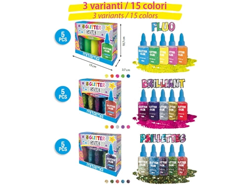 5 COLLE GLITTER ML. 37