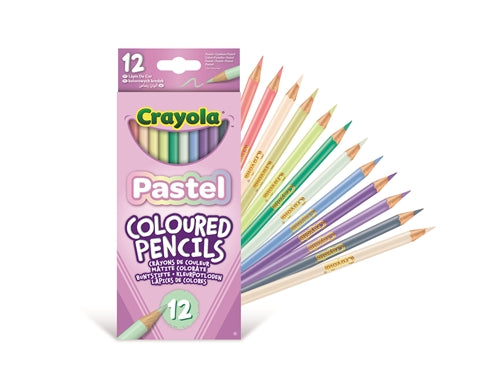 12 MATITE COLORATE PASTELLO