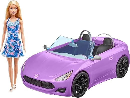 BARBIE DOLL CON AUTO CABRIO