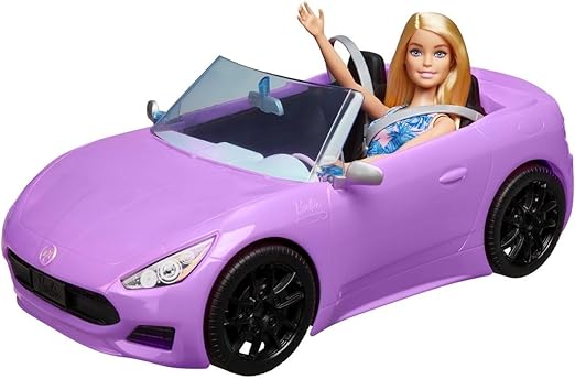 BARBIE DOLL CON AUTO CABRIO