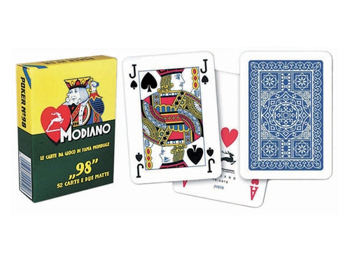 CARTE POKER 98 BLU