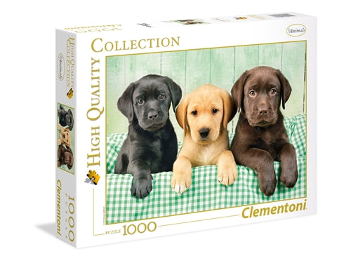 PUZZLE 1000 HQ I TRE LABRADOR