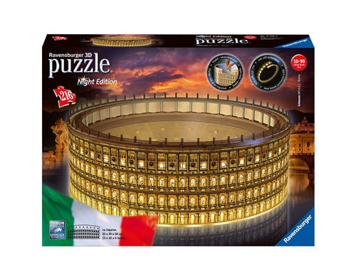 3D BUILDING COLOSSEO NIGHT EDITION