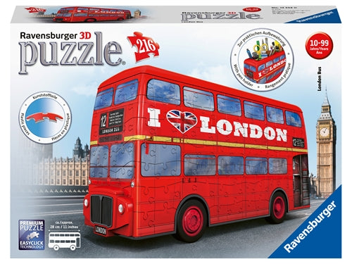 PUZZLE 3D LONDON BUS